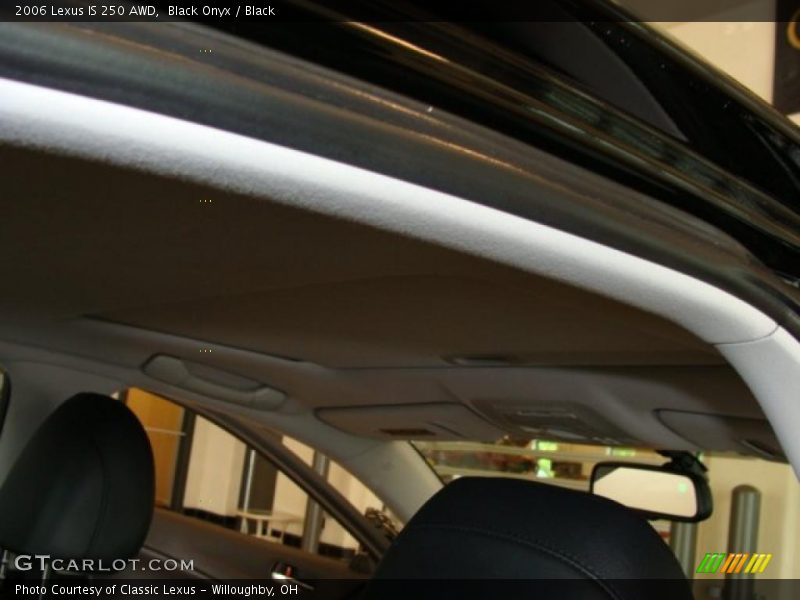 Black Onyx / Black 2006 Lexus IS 250 AWD