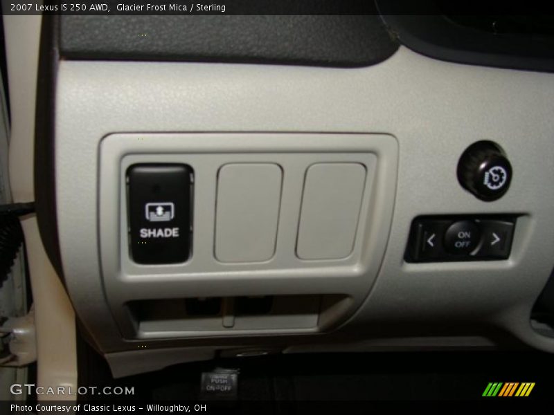 Glacier Frost Mica / Sterling 2007 Lexus IS 250 AWD