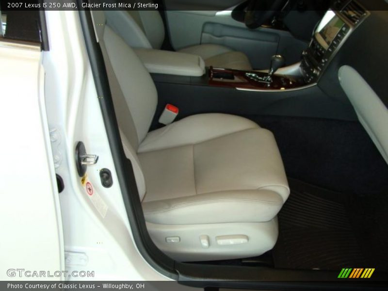 Glacier Frost Mica / Sterling 2007 Lexus IS 250 AWD