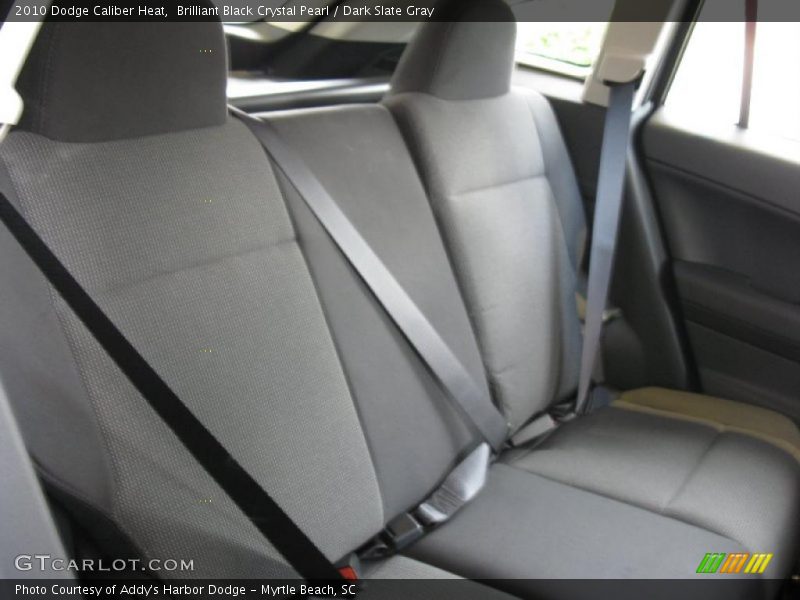 Brilliant Black Crystal Pearl / Dark Slate Gray 2010 Dodge Caliber Heat
