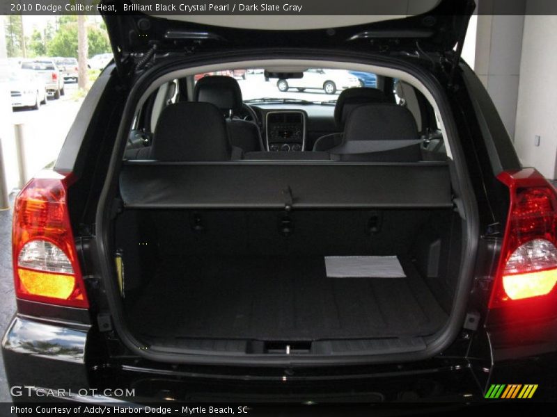 Brilliant Black Crystal Pearl / Dark Slate Gray 2010 Dodge Caliber Heat