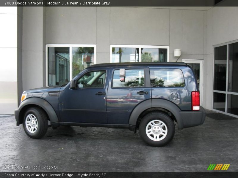 Modern Blue Pearl / Dark Slate Gray 2008 Dodge Nitro SXT