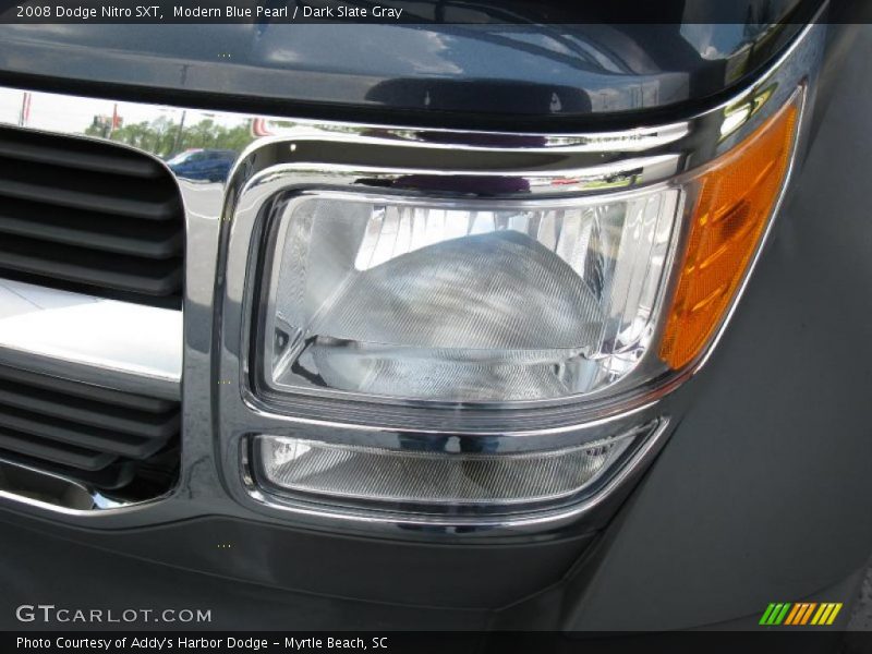 Modern Blue Pearl / Dark Slate Gray 2008 Dodge Nitro SXT
