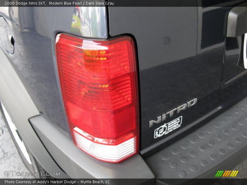 Modern Blue Pearl / Dark Slate Gray 2008 Dodge Nitro SXT