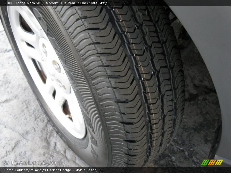 Modern Blue Pearl / Dark Slate Gray 2008 Dodge Nitro SXT
