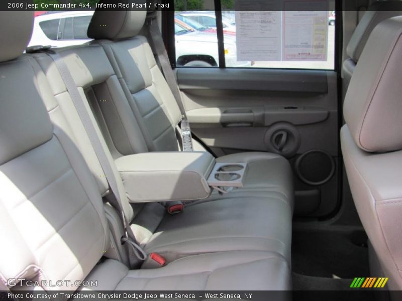 Inferno Red Pearl / Khaki 2006 Jeep Commander 4x4