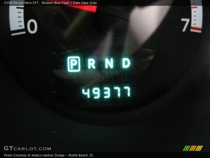 Modern Blue Pearl / Dark Slate Gray 2008 Dodge Nitro SXT