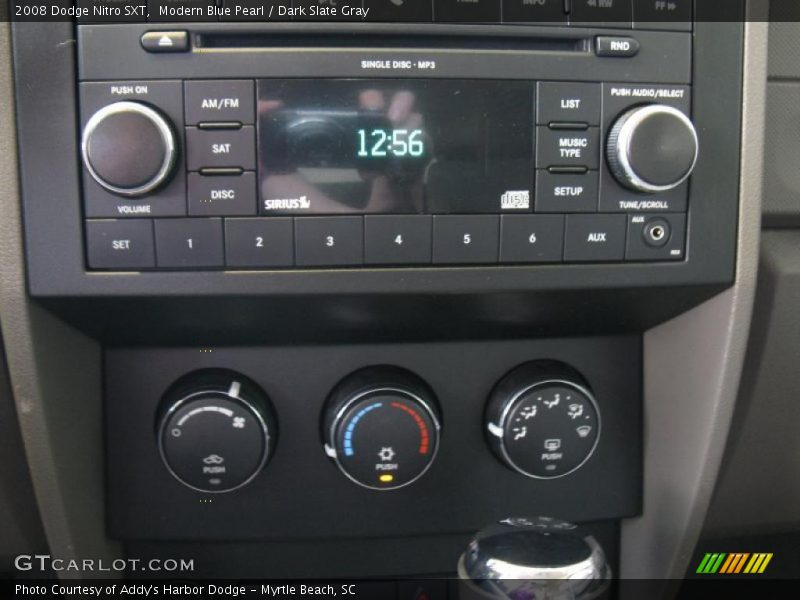 Modern Blue Pearl / Dark Slate Gray 2008 Dodge Nitro SXT