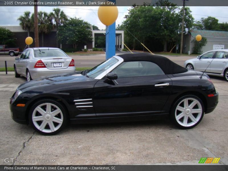 Black / Dark Slate Grey 2005 Chrysler Crossfire Limited Roadster
