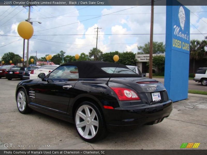Black / Dark Slate Grey 2005 Chrysler Crossfire Limited Roadster