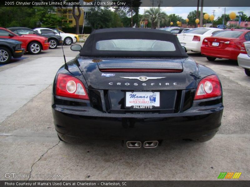 Black / Dark Slate Grey 2005 Chrysler Crossfire Limited Roadster