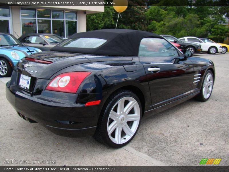 Black / Dark Slate Grey 2005 Chrysler Crossfire Limited Roadster