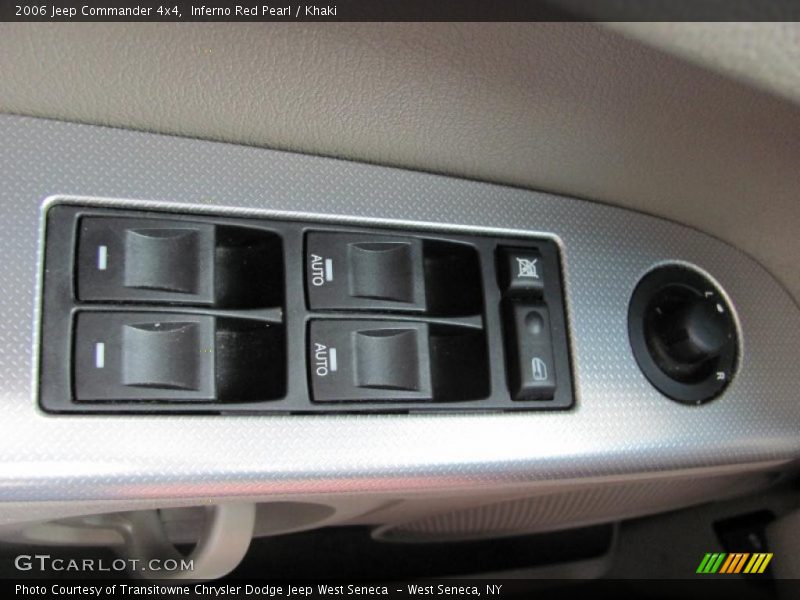 Inferno Red Pearl / Khaki 2006 Jeep Commander 4x4