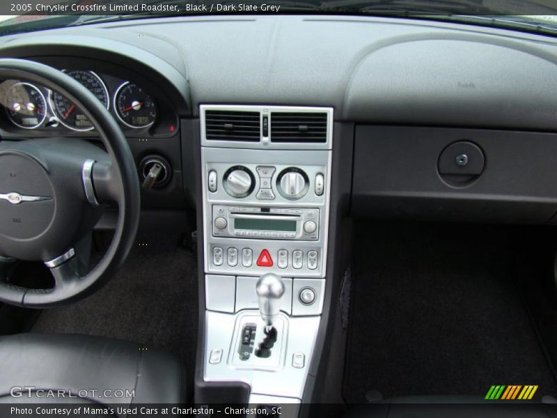 Black / Dark Slate Grey 2005 Chrysler Crossfire Limited Roadster