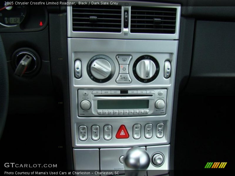 Black / Dark Slate Grey 2005 Chrysler Crossfire Limited Roadster