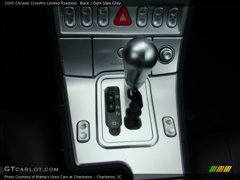 Black / Dark Slate Grey 2005 Chrysler Crossfire Limited Roadster