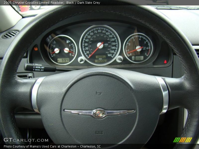 Black / Dark Slate Grey 2005 Chrysler Crossfire Limited Roadster