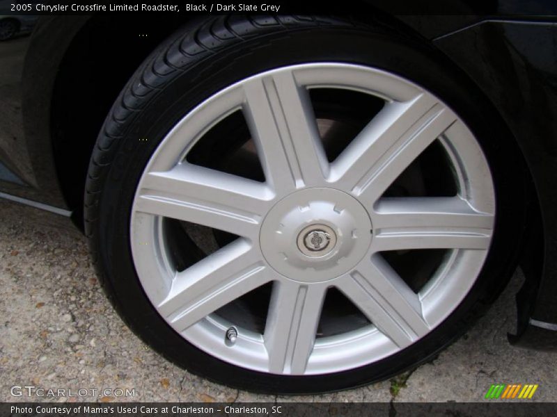 Black / Dark Slate Grey 2005 Chrysler Crossfire Limited Roadster