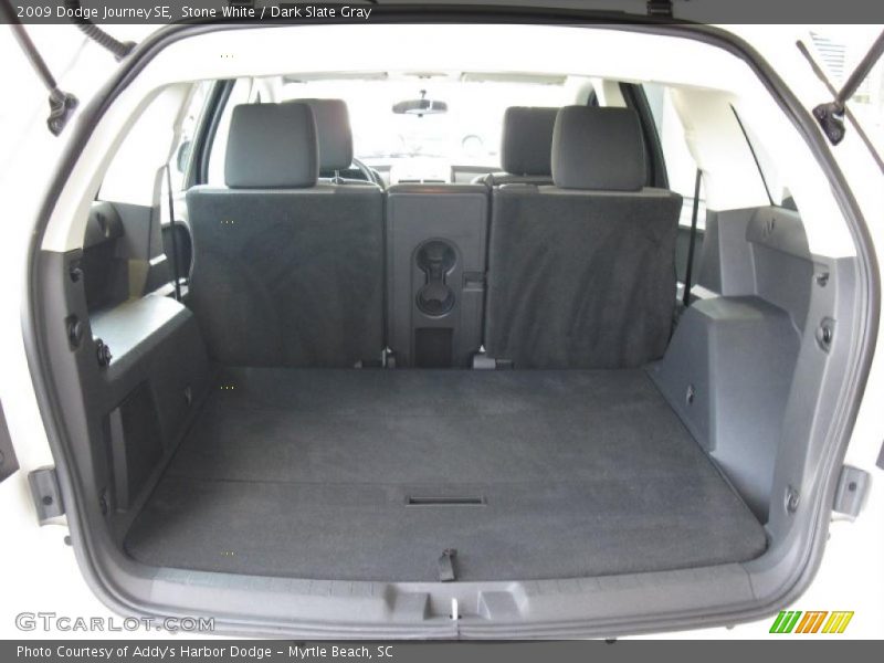 Stone White / Dark Slate Gray 2009 Dodge Journey SE