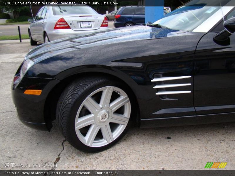 Black / Dark Slate Grey 2005 Chrysler Crossfire Limited Roadster