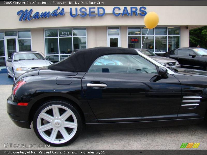 Black / Dark Slate Grey 2005 Chrysler Crossfire Limited Roadster
