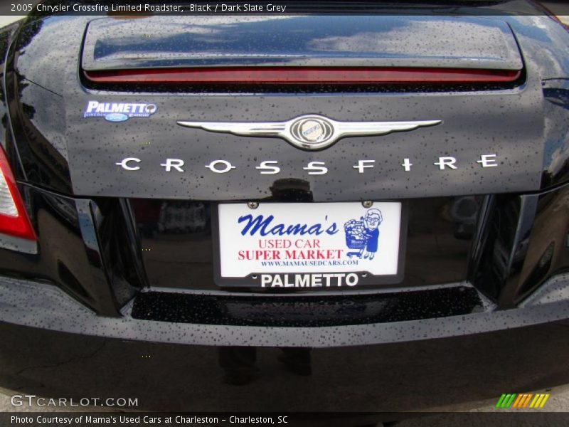 Black / Dark Slate Grey 2005 Chrysler Crossfire Limited Roadster