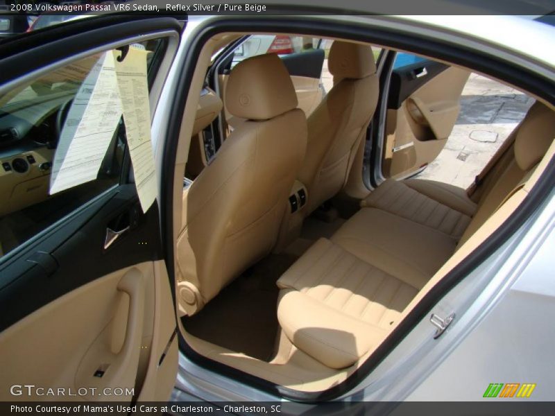 Reflex Silver / Pure Beige 2008 Volkswagen Passat VR6 Sedan