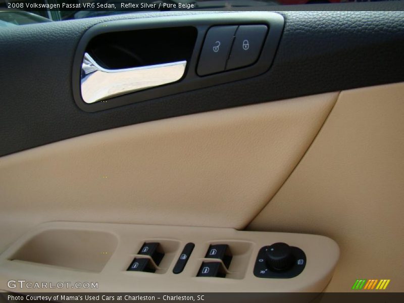 Reflex Silver / Pure Beige 2008 Volkswagen Passat VR6 Sedan