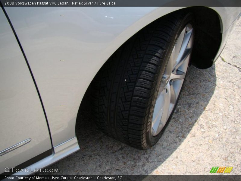 Reflex Silver / Pure Beige 2008 Volkswagen Passat VR6 Sedan