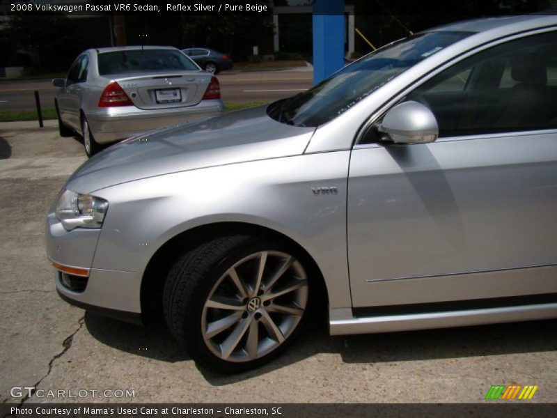 Reflex Silver / Pure Beige 2008 Volkswagen Passat VR6 Sedan