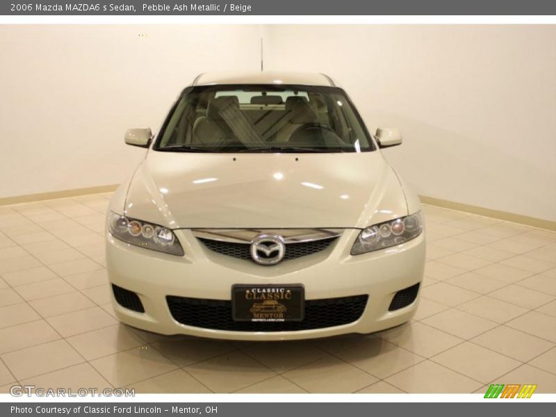 Pebble Ash Metallic / Beige 2006 Mazda MAZDA6 s Sedan