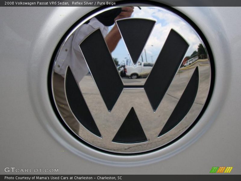 Reflex Silver / Pure Beige 2008 Volkswagen Passat VR6 Sedan
