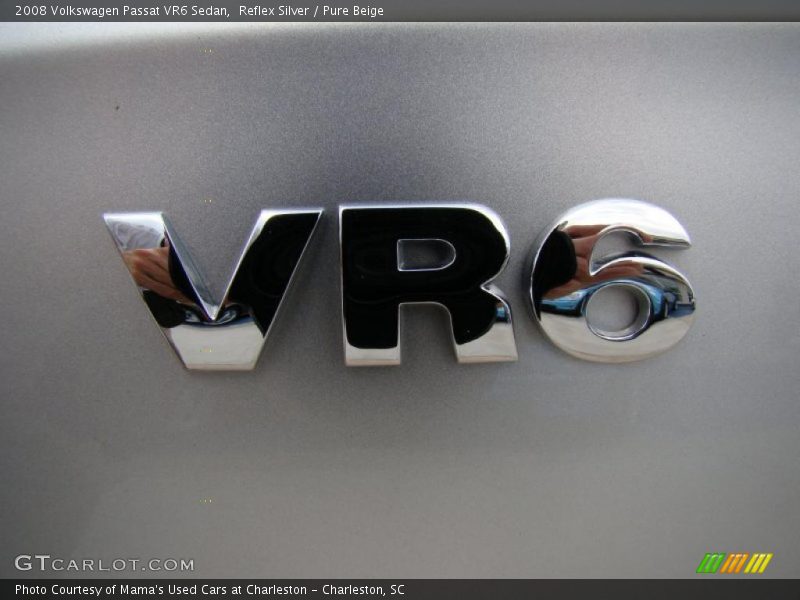 Reflex Silver / Pure Beige 2008 Volkswagen Passat VR6 Sedan