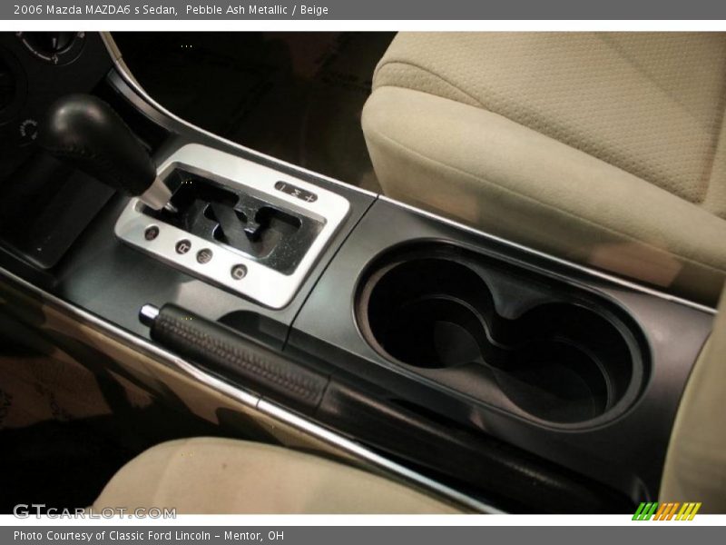 Pebble Ash Metallic / Beige 2006 Mazda MAZDA6 s Sedan