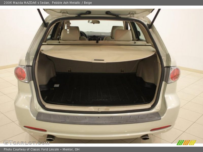 Pebble Ash Metallic / Beige 2006 Mazda MAZDA6 s Sedan
