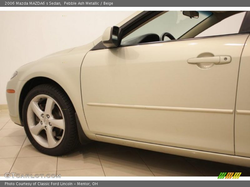 Pebble Ash Metallic / Beige 2006 Mazda MAZDA6 s Sedan