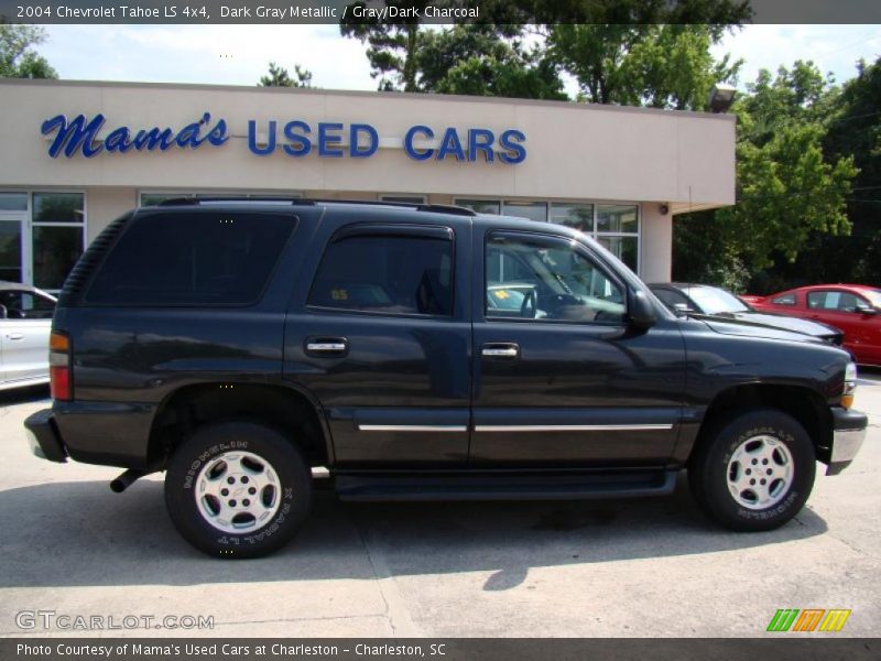 Dark Gray Metallic / Gray/Dark Charcoal 2004 Chevrolet Tahoe LS 4x4