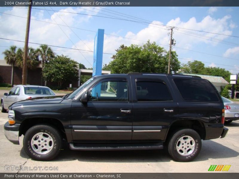Dark Gray Metallic / Gray/Dark Charcoal 2004 Chevrolet Tahoe LS 4x4