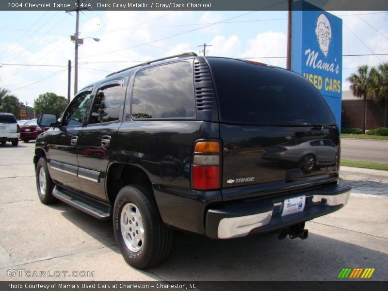 Dark Gray Metallic / Gray/Dark Charcoal 2004 Chevrolet Tahoe LS 4x4
