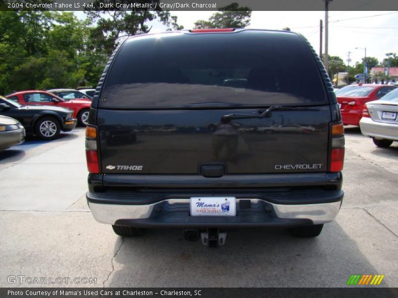 Dark Gray Metallic / Gray/Dark Charcoal 2004 Chevrolet Tahoe LS 4x4