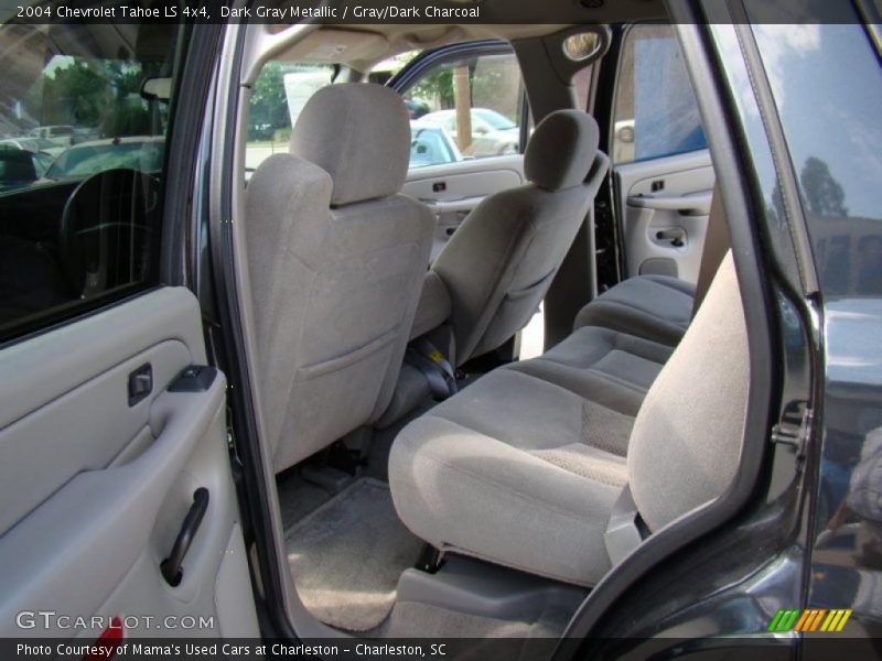 Dark Gray Metallic / Gray/Dark Charcoal 2004 Chevrolet Tahoe LS 4x4