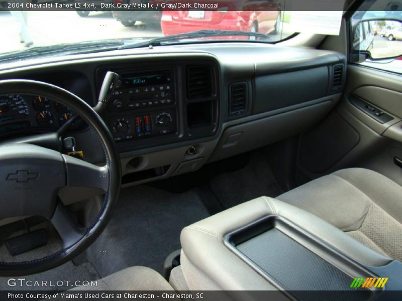 Dark Gray Metallic / Gray/Dark Charcoal 2004 Chevrolet Tahoe LS 4x4