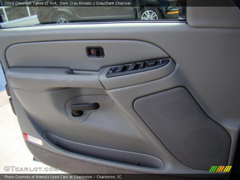Dark Gray Metallic / Gray/Dark Charcoal 2004 Chevrolet Tahoe LS 4x4