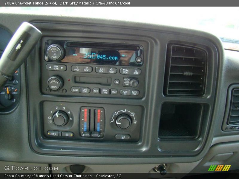 Dark Gray Metallic / Gray/Dark Charcoal 2004 Chevrolet Tahoe LS 4x4