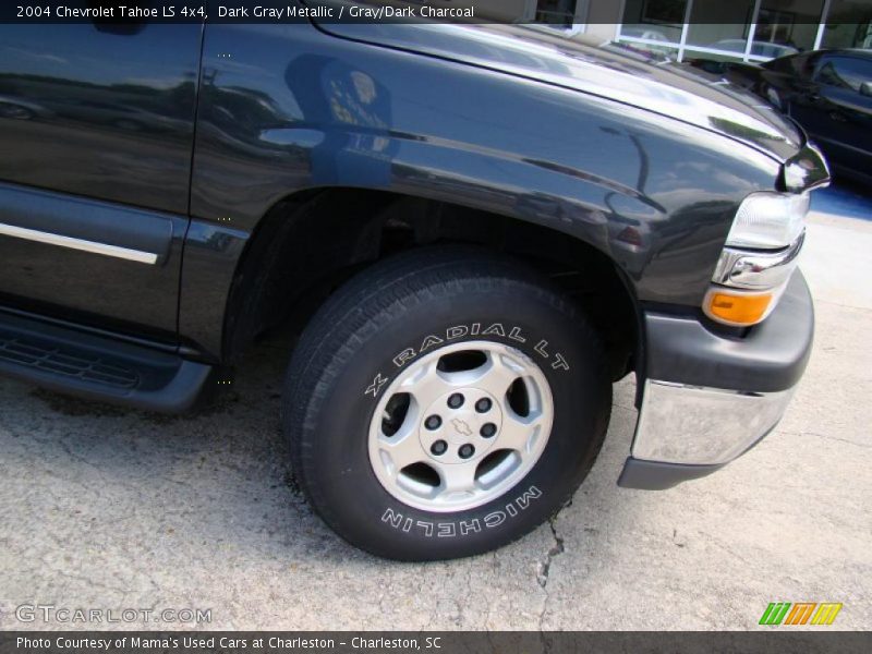 Dark Gray Metallic / Gray/Dark Charcoal 2004 Chevrolet Tahoe LS 4x4