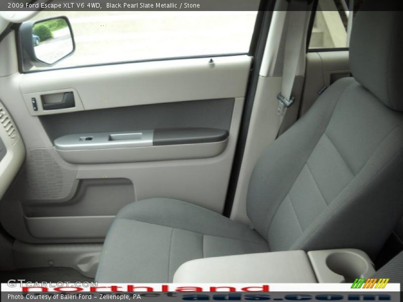 Black Pearl Slate Metallic / Stone 2009 Ford Escape XLT V6 4WD