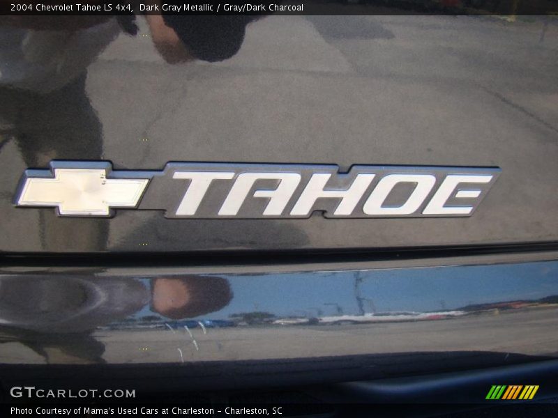 Dark Gray Metallic / Gray/Dark Charcoal 2004 Chevrolet Tahoe LS 4x4