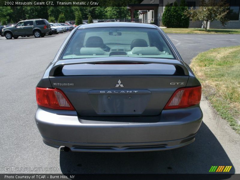 Titanium Metallic / Gray 2002 Mitsubishi Galant GTZ