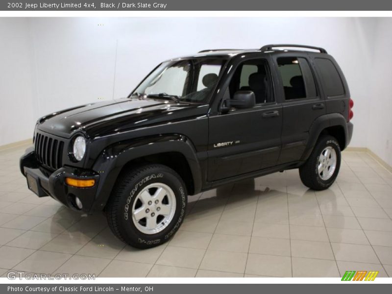 Black / Dark Slate Gray 2002 Jeep Liberty Limited 4x4