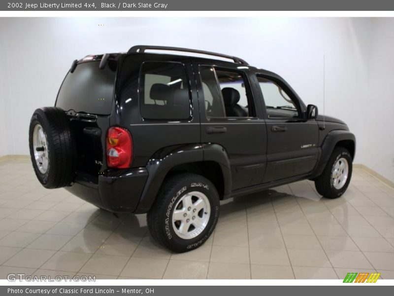 Black / Dark Slate Gray 2002 Jeep Liberty Limited 4x4